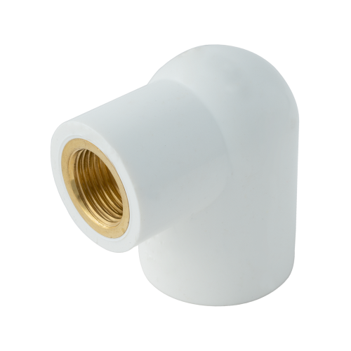 RED. BRASS ELBOW