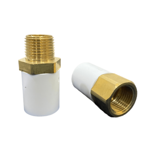 ½” BRASS HEXAGON